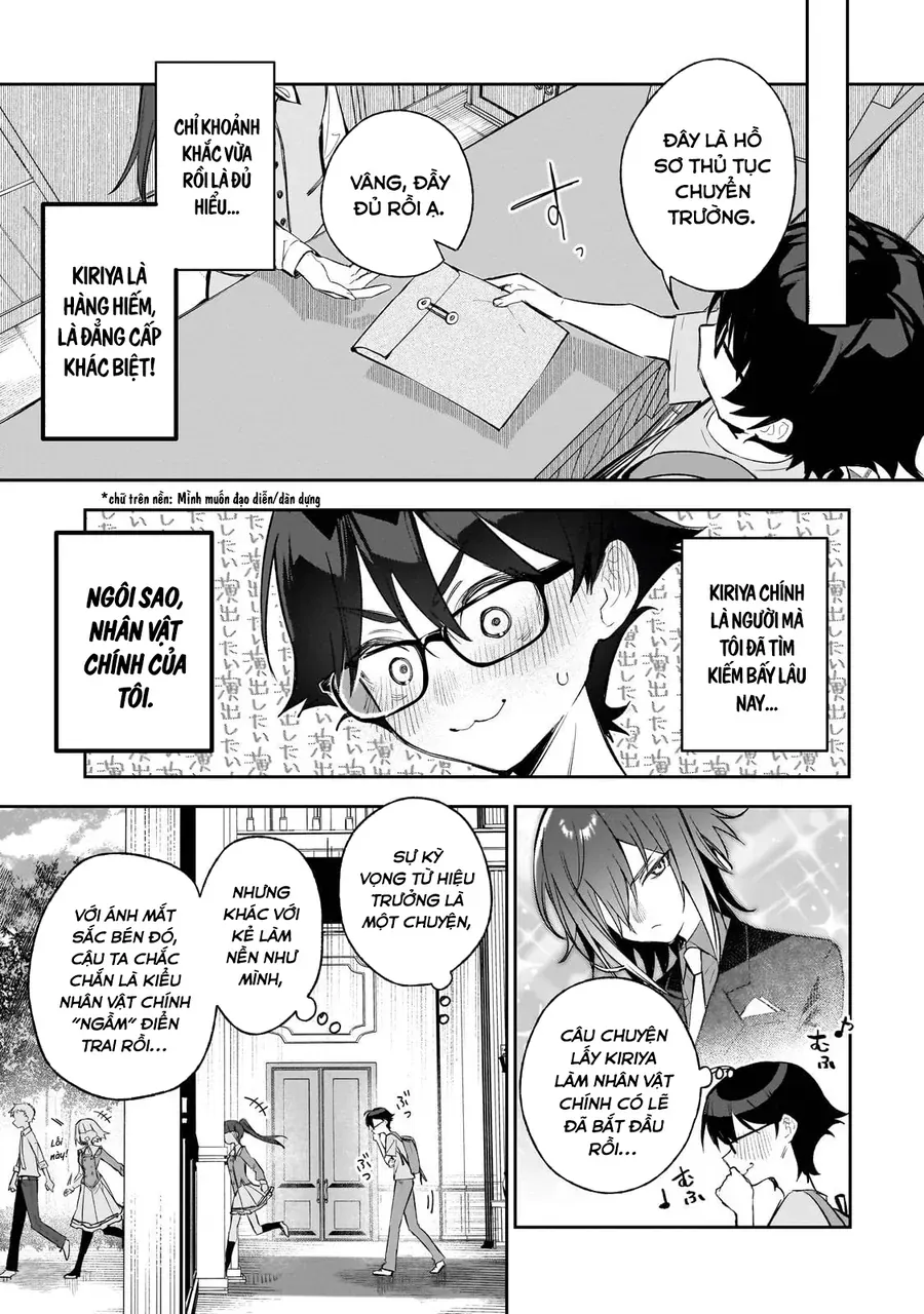 Tôi Là Đạo Diễn Của Trận Chiến Đấu Trí Học Đường! ~Kịch Bản Nhân Vật Chính Vô Song Được Gã Quần Chúng Tự Xưng Dàn Dựng Từ Bóng Tối~ Chap 1