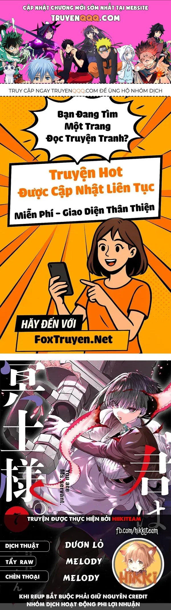 Kimi wa Meido-sama Chương 67 - Trang 1