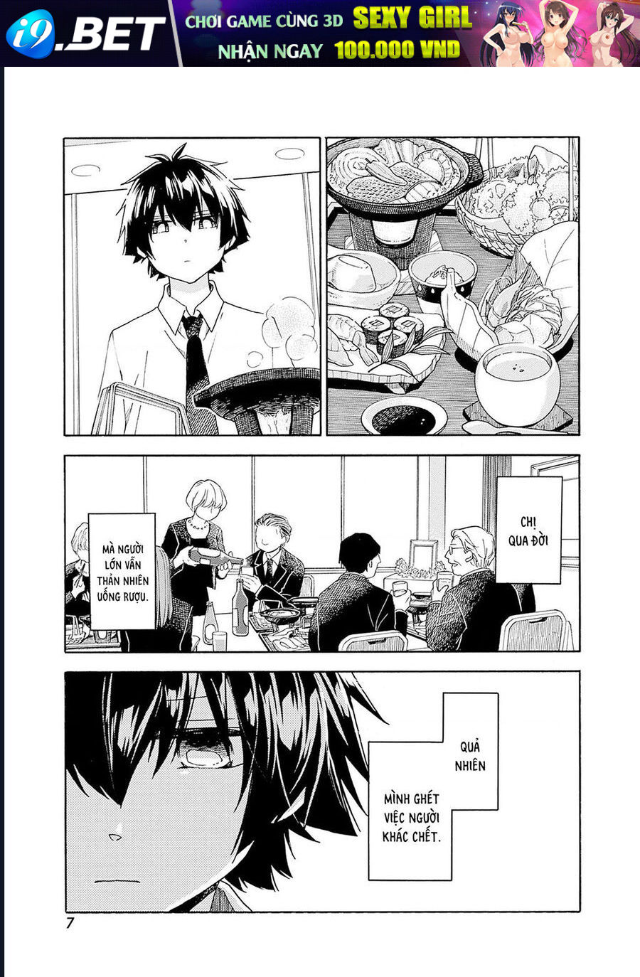 Aizawa Koharu Wa Shi Ni Isogu Chap 7 - Next Chap 6