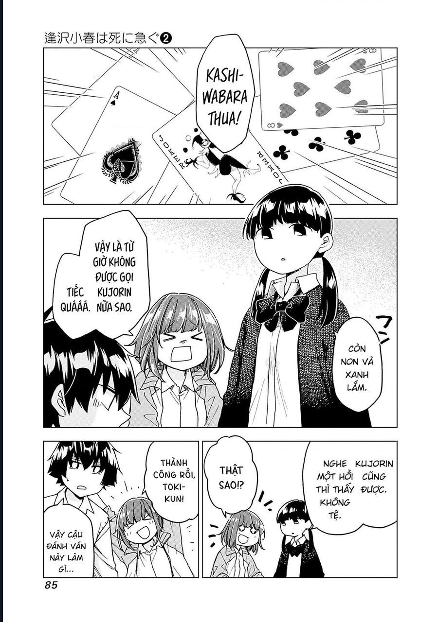 Aizawa Koharu Wa Shi Ni Isogu Chap 8.5 - Next Chap 8