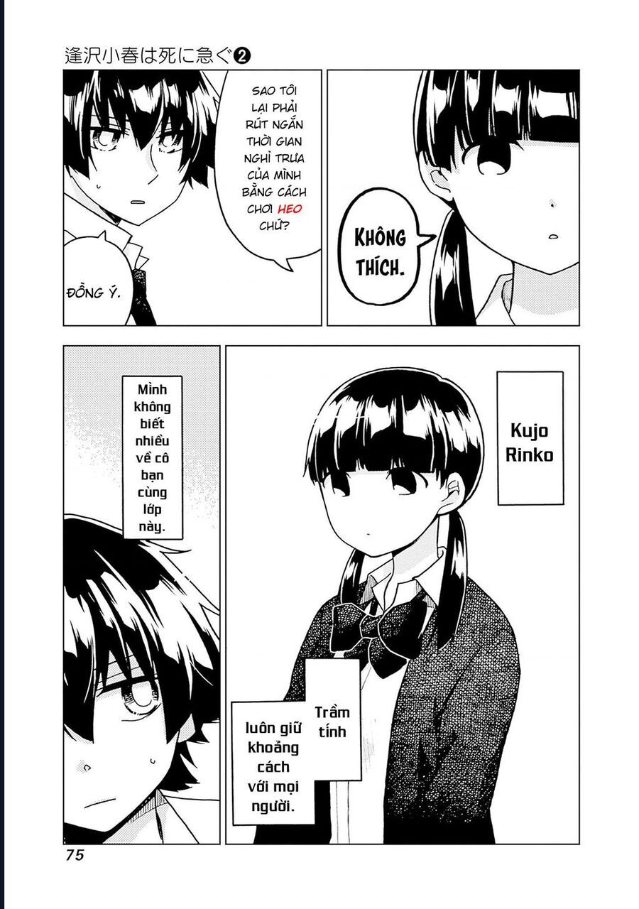 Aizawa Koharu Wa Shi Ni Isogu Chap 8.5 - Next Chap 8