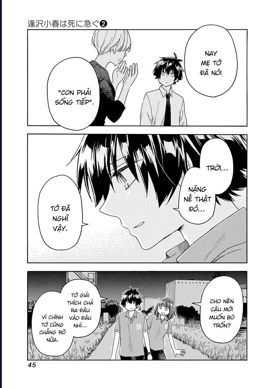 Aizawa Koharu Wa Shi Ni Isogu Chap 8 - Next Chap 7