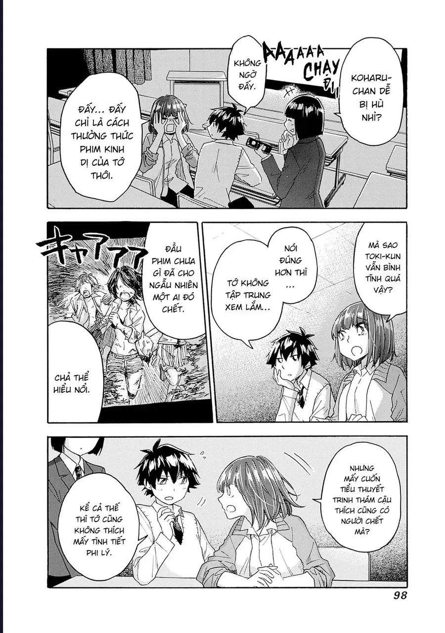 Aizawa Koharu Wa Shi Ni Isogu Chap 9 - Next Chap 8.5