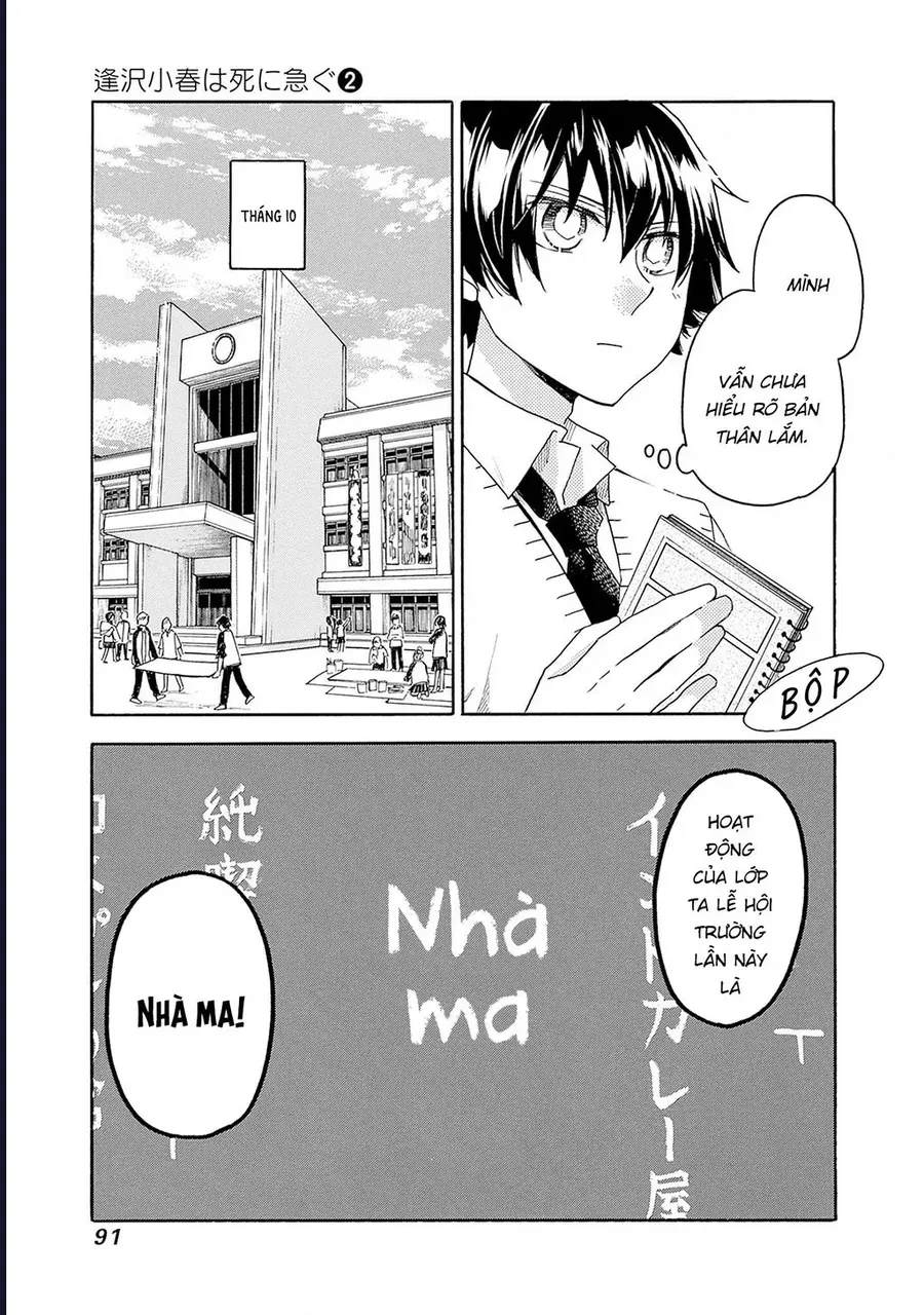 Aizawa Koharu Wa Shi Ni Isogu Chap 9 - Next Chap 8.5