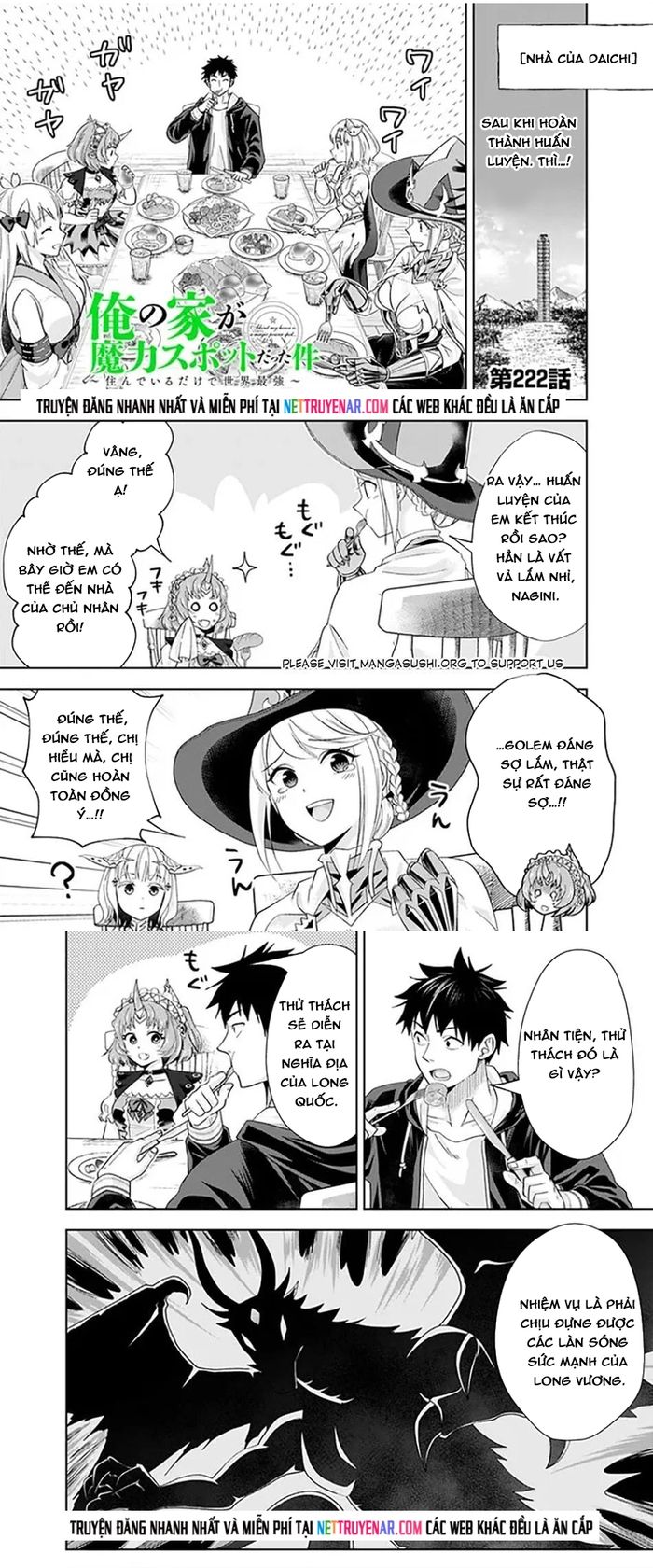 Ore No Ie Ga Maryoku Spot Datta Ken Sundeiru Dake De Sekai Saikyou Chap 222 - Next Chap 221