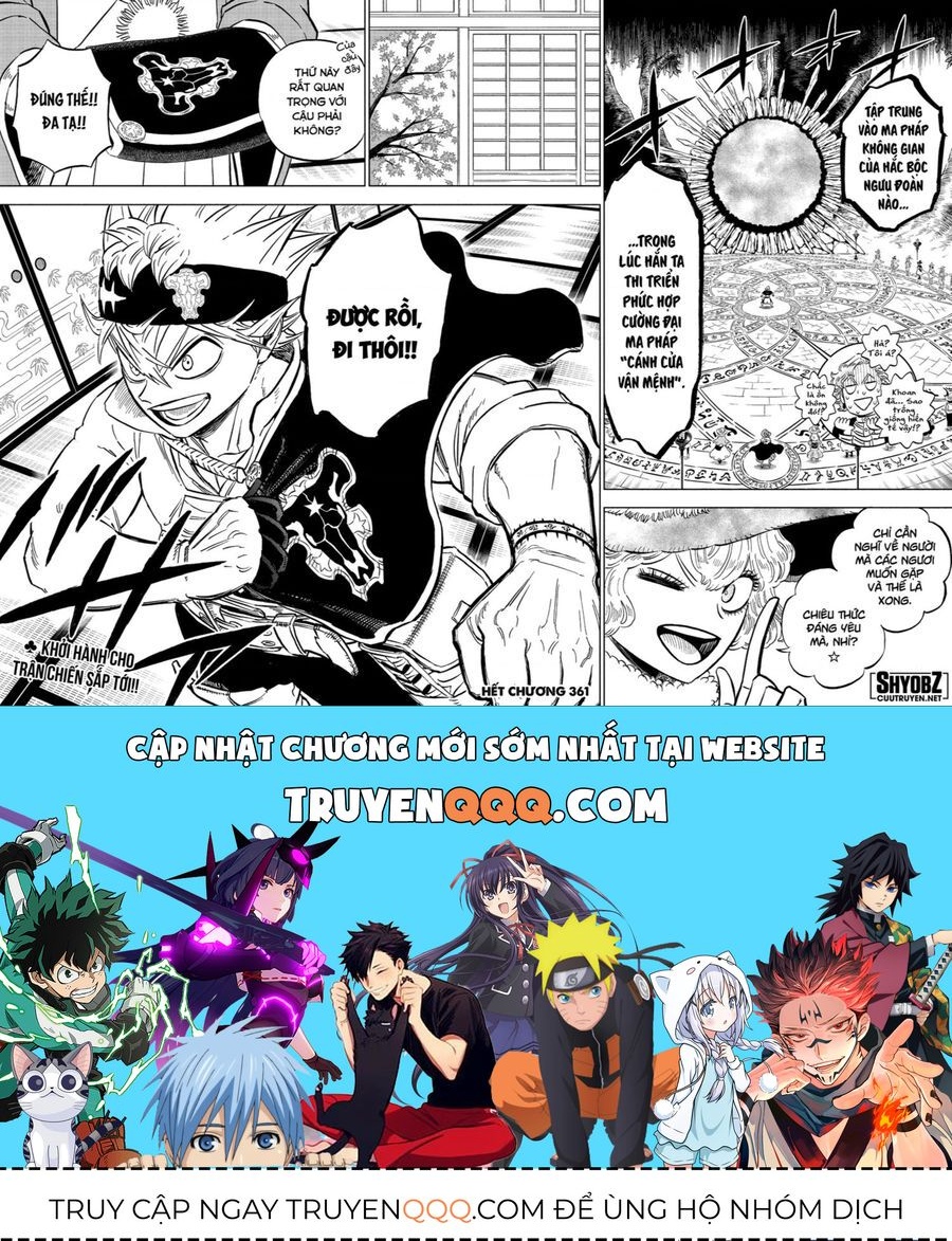 Black Clover - Thế Giới Phép Thuật [Chap 0-387]