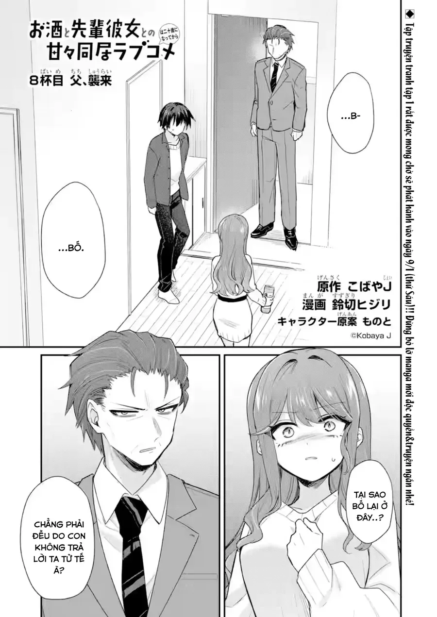 Osake To Senpai Kanojo To No Amaama Doukyo Lovecome Wa Nijuusai Ni Natte Kara Chap 8 - Next Chap 7