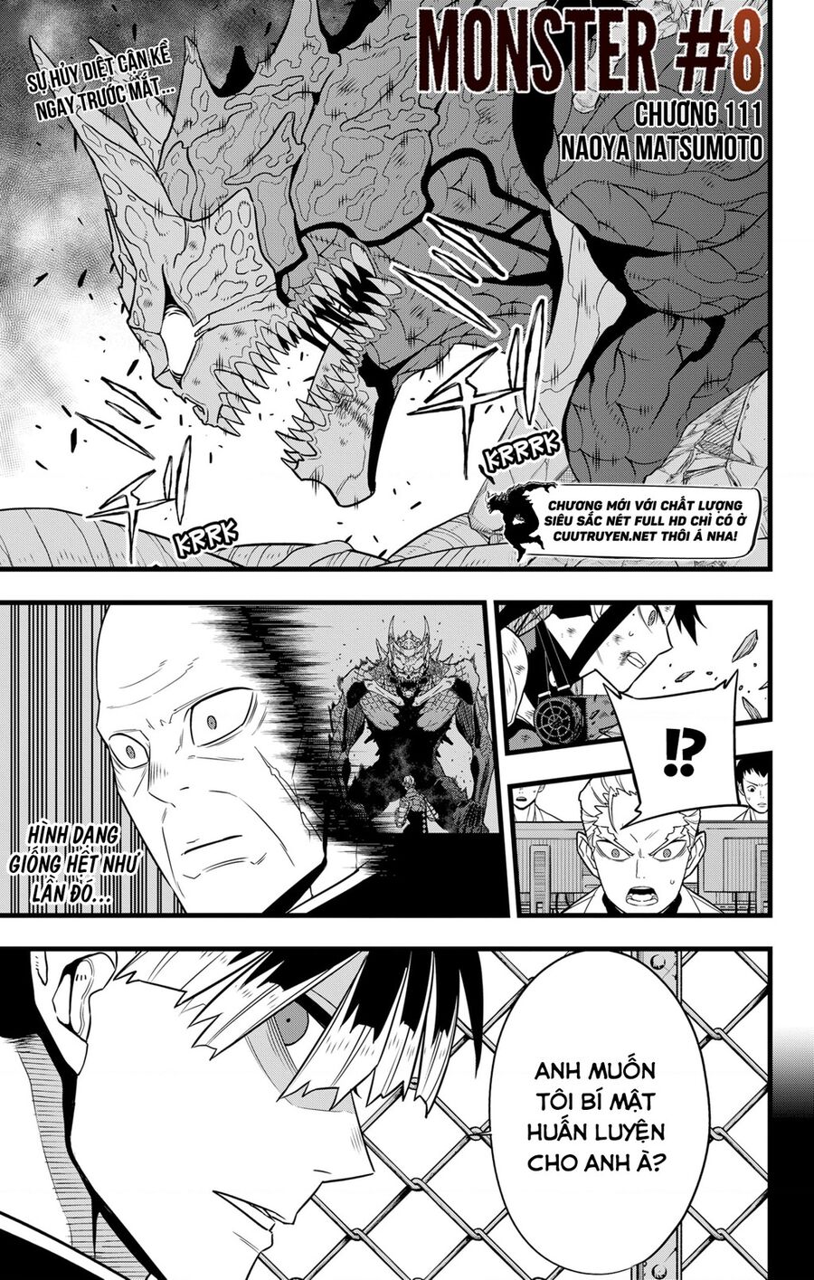 Quái Vật Số 8 Chap 111 - Next Chap 110