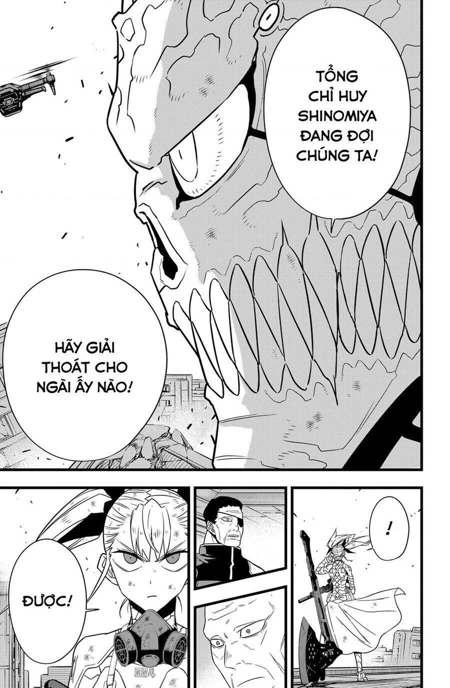 Quái Vật Số 8 Chap 124 - Next Chap 123