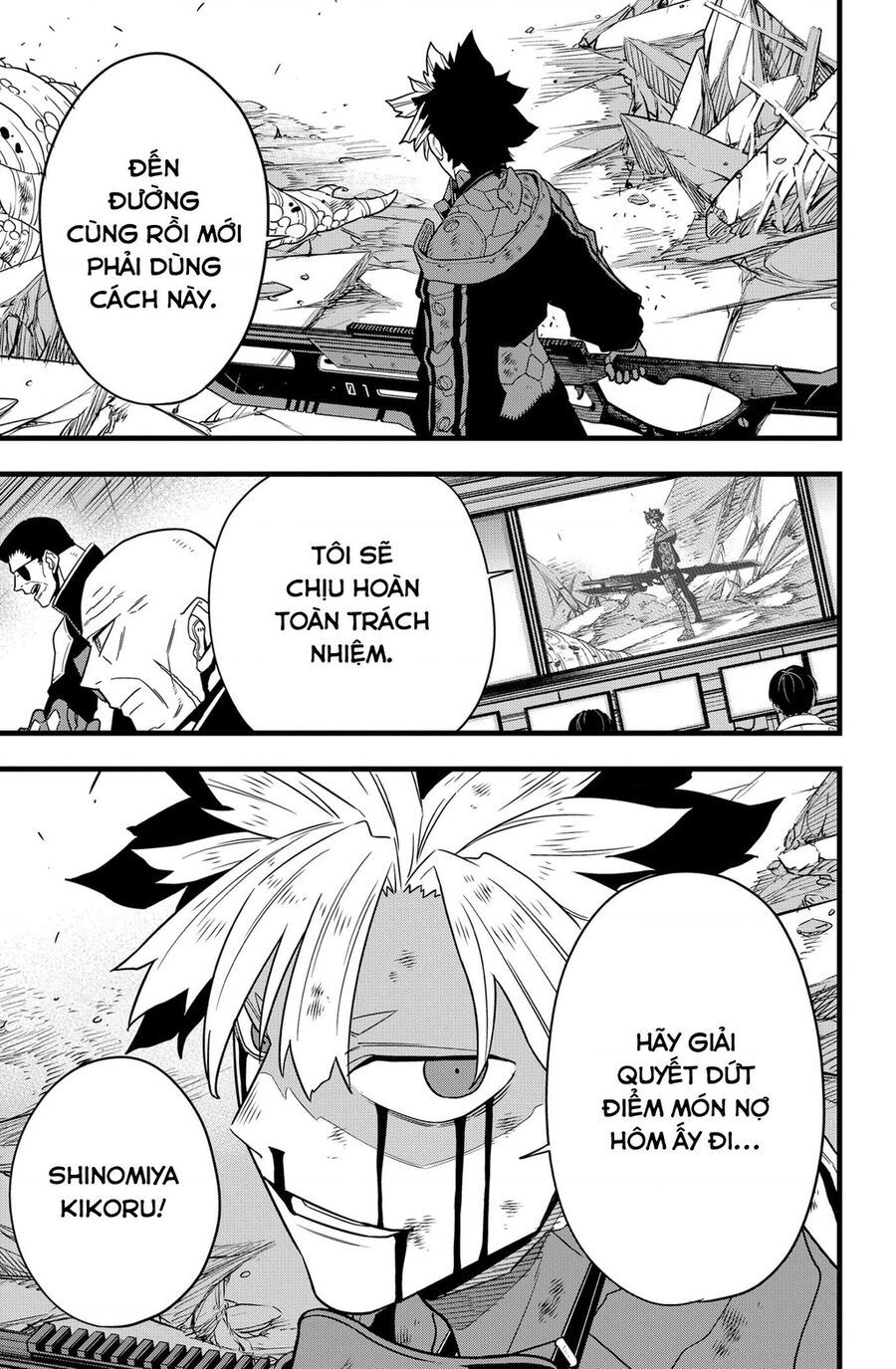 Quái Vật Số 8 Chap 124 - Next Chap 123