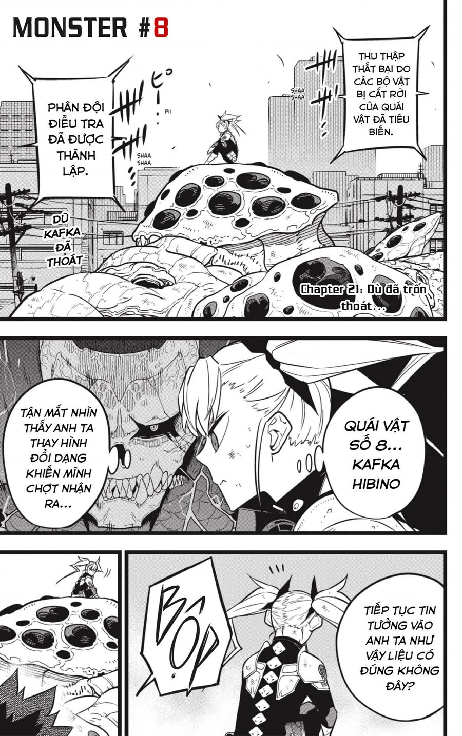 Quái Vật Số 8 Chap 21 - Next Chap 20