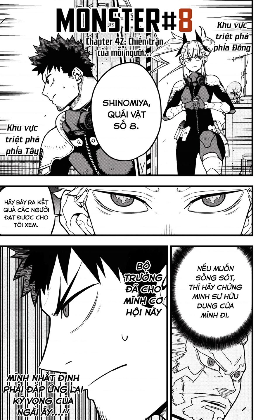 Quái Vật Số 8 Chap 42 - Next Chap 41