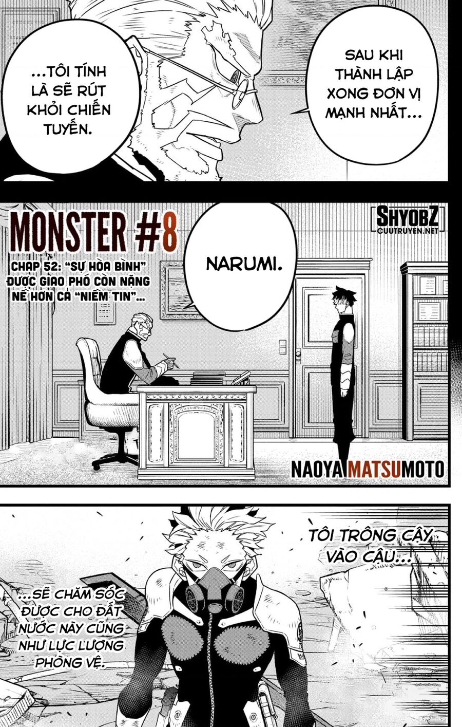 Quái Vật Số 8 Chap 52 - Next Chap 51