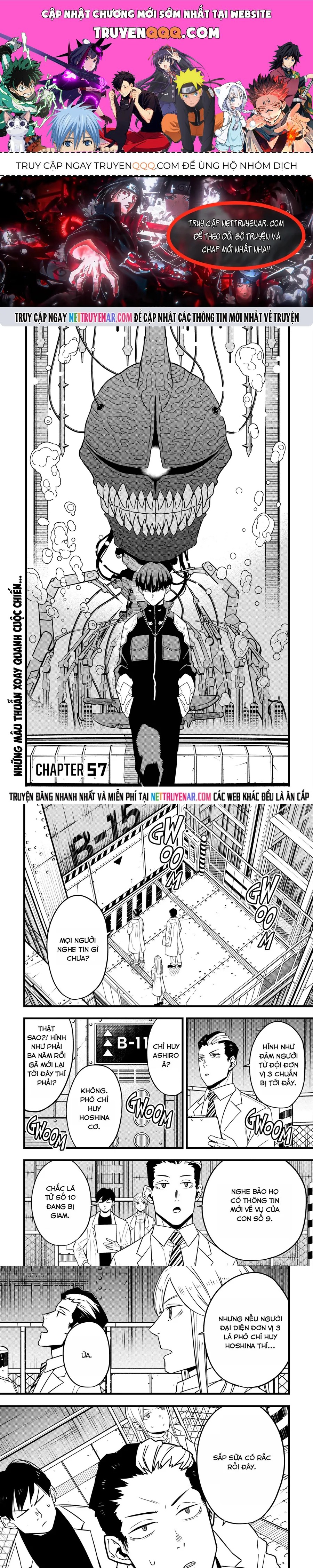 Quái Vật Số 8 Chap 57 - Next Chap 56