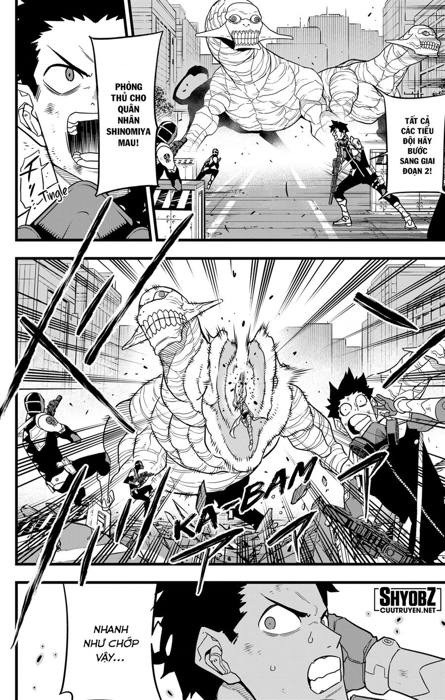 Quái Vật Số 8 Chap 72 - Next Chap 71