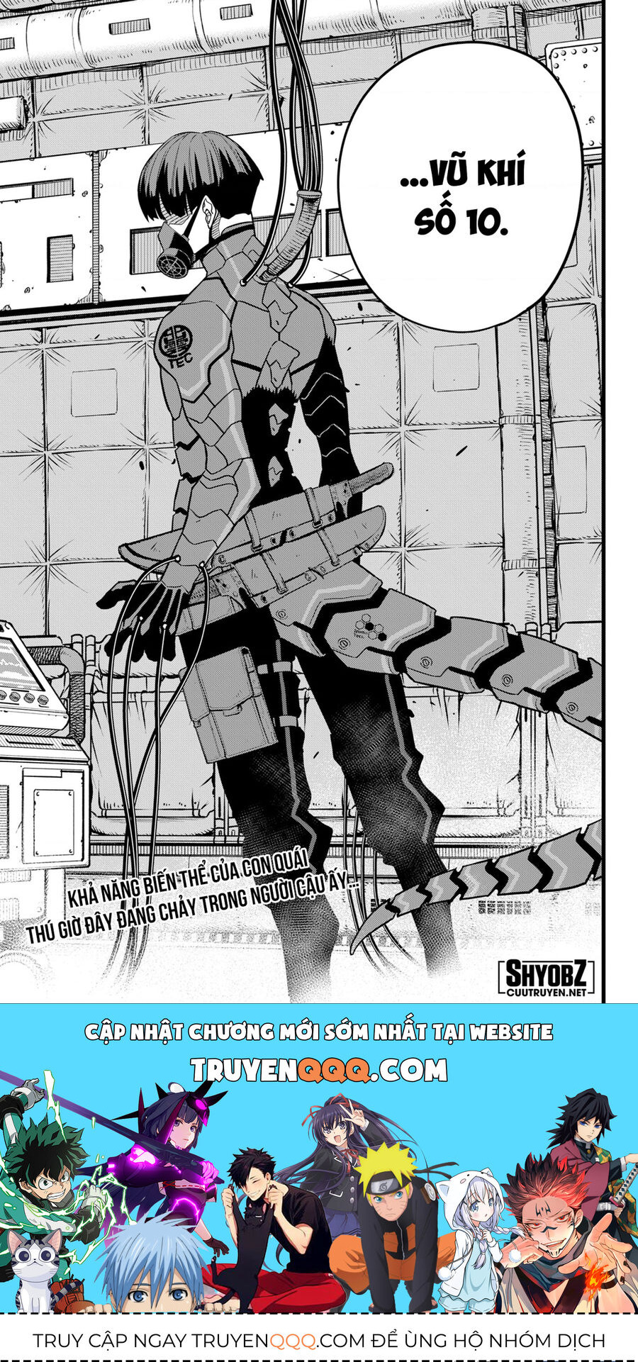 Quái Vật Số 8 Chap 72 - Next Chap 71