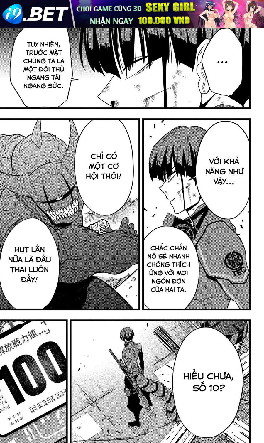 Quái Vật Số 8 Chap 92 - Next Chap 91