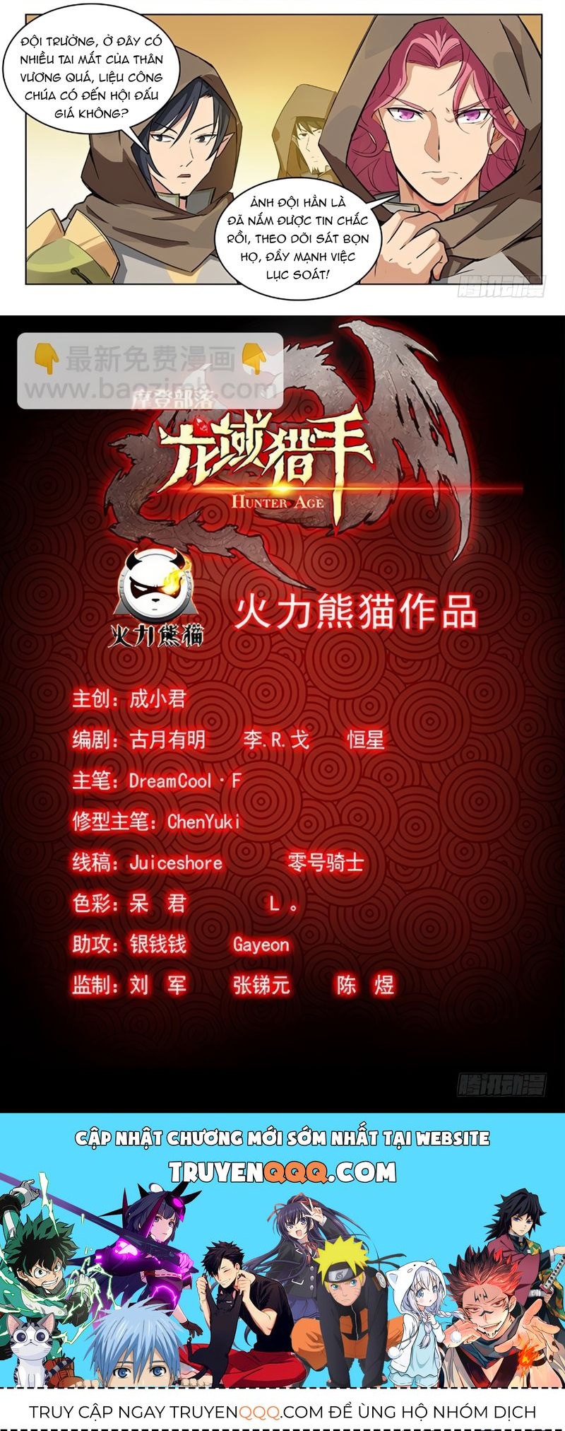 Kỷ Nguyên Thợ Săn Chap 144 - Next Chap 143