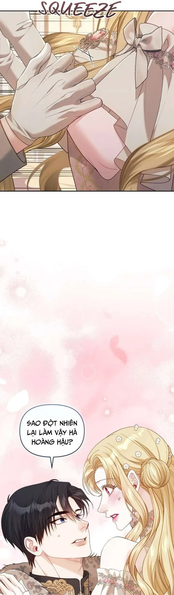 Tuy Là Hoàng Hậu Thay Thế Nhưng Tôi Lại Đánh Mất Đêm Đầu Tiên Chap 43 - Next Chap 42