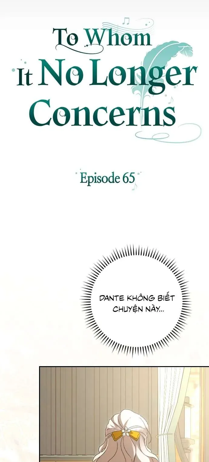 Dành Cho Những Ai Coi Hối Tiếc Là Điều Xa Xỉ Chap 65 - Next Chap 64