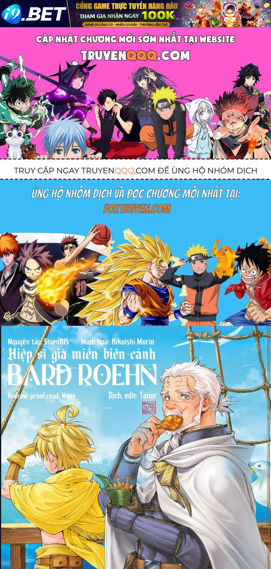 Hiệp Sĩ Già Miền Biên Cảnh - Bard Roehn Chap 1