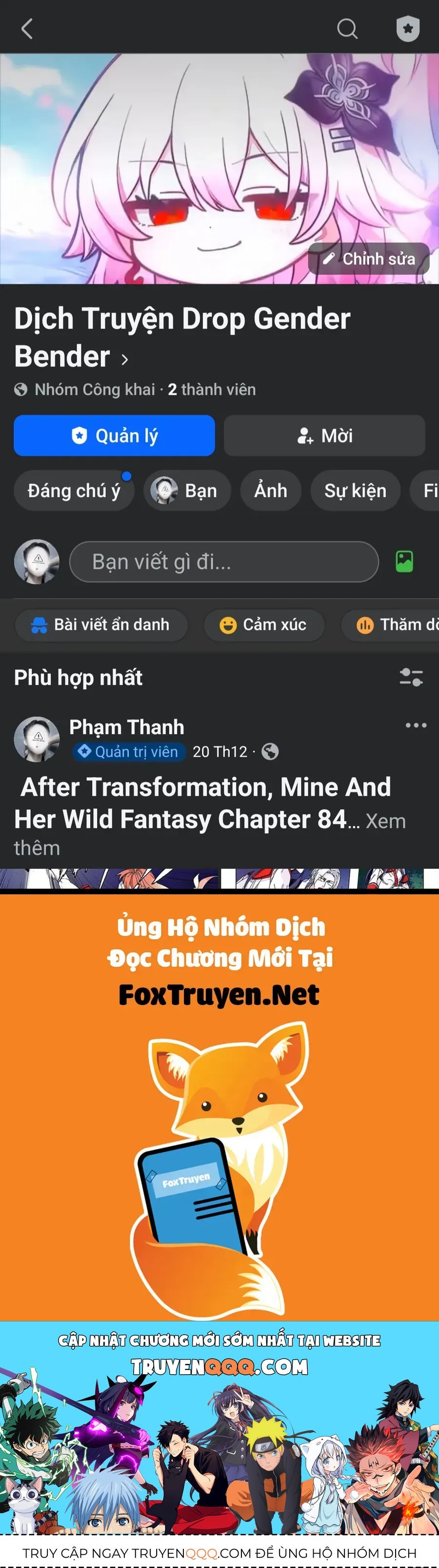 After Transformation Mine And Her Wild Fantasy [Chap 92]