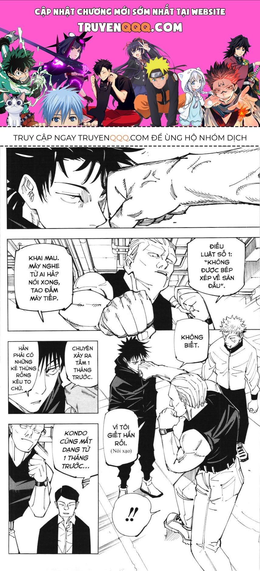 Chú Thuật Hồi Chiến (Nxb Kim Đồng) Chap 153 - Next Chap 148