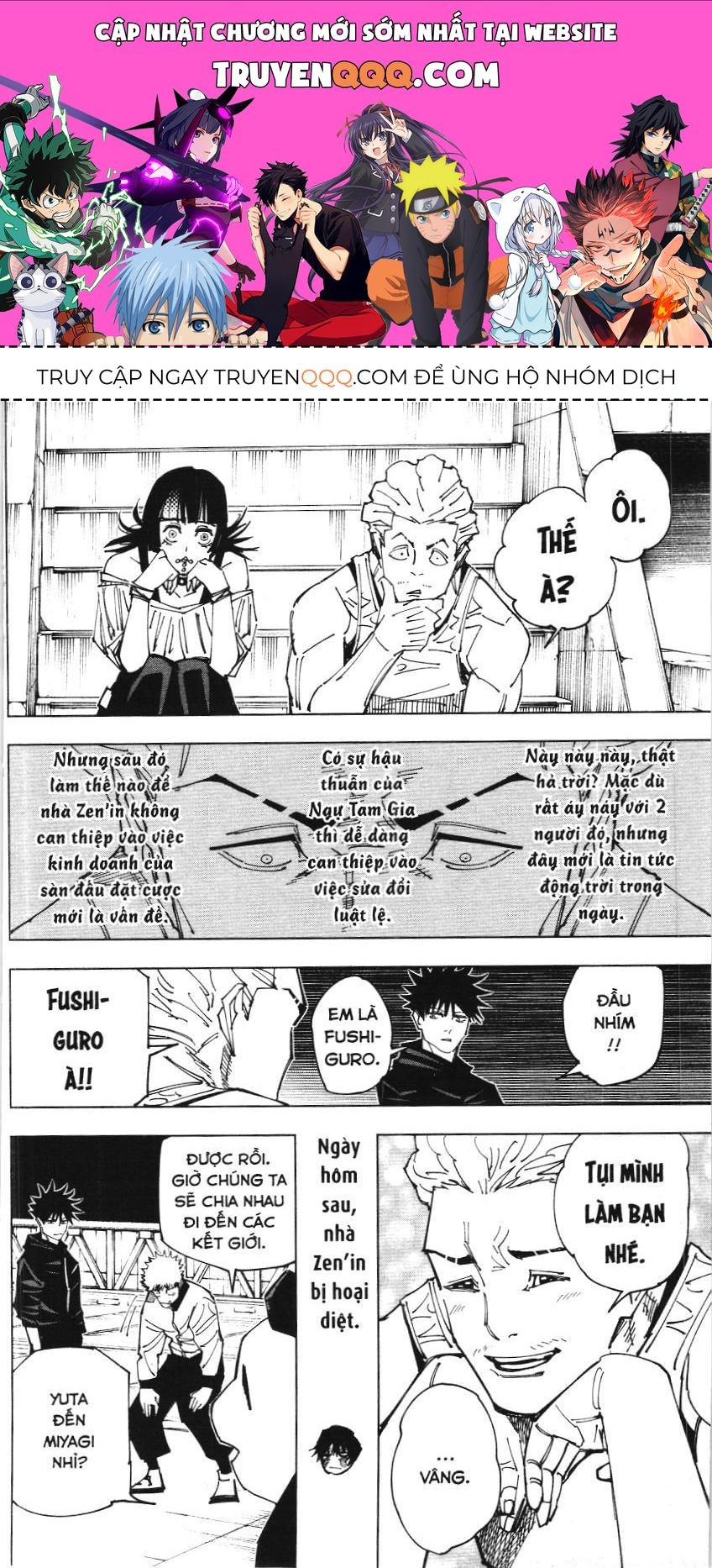 Chú Thuật Hồi Chiến (Nxb Kim Đồng) Chap 158 - Next Chap 157