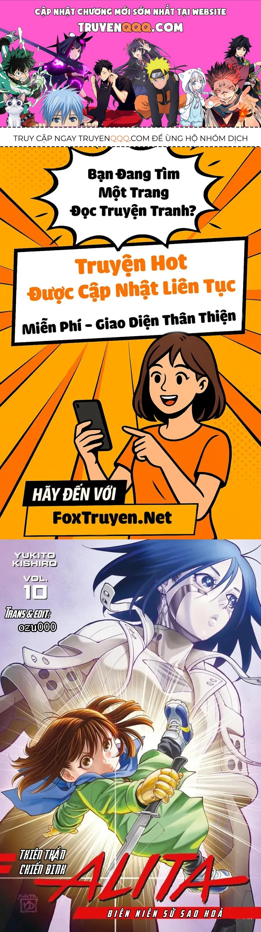 Thiên Thần Chiến Binh Alita: Biên Niên Sử Sao Hoả Chap 48.2 - Next Chap 48.1