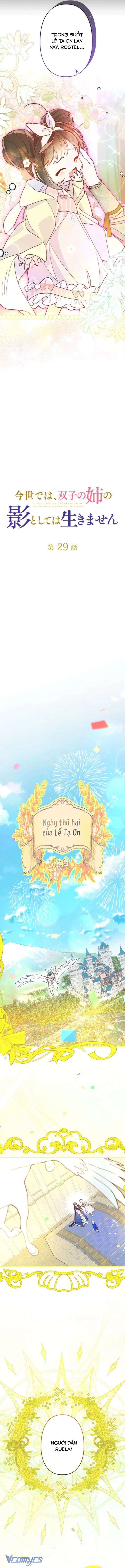 Kiếp Này Em Sẽ Không Sống Dưới Cái Bóng Của Người Chị Song Sinh Chap 29 - Next Chap 28