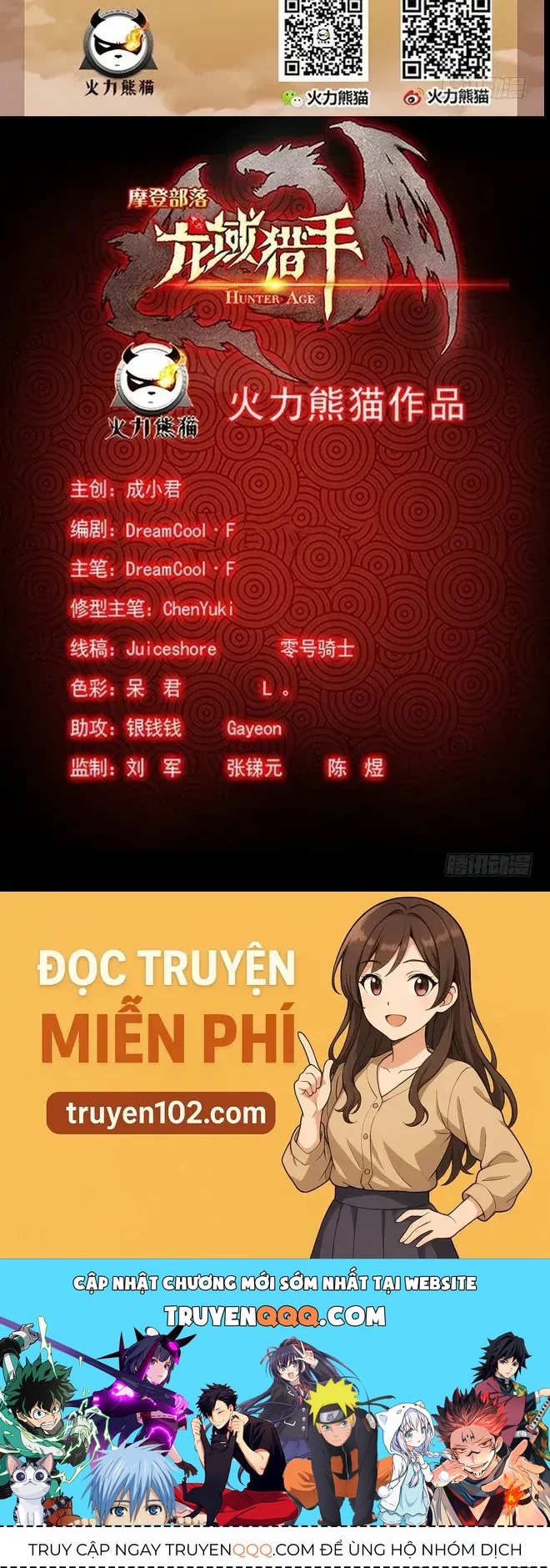 Kỷ Nguyên Thợ Săn Chap 155 - Next Chap 154