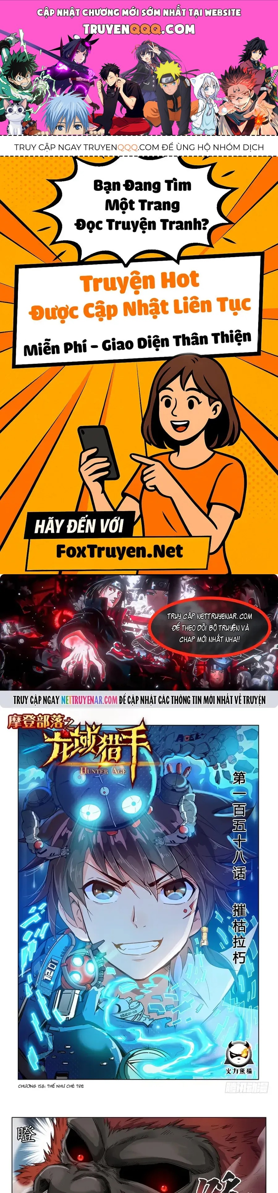 Kỷ Nguyên Thợ Săn Chap 158 - Next Chap 157