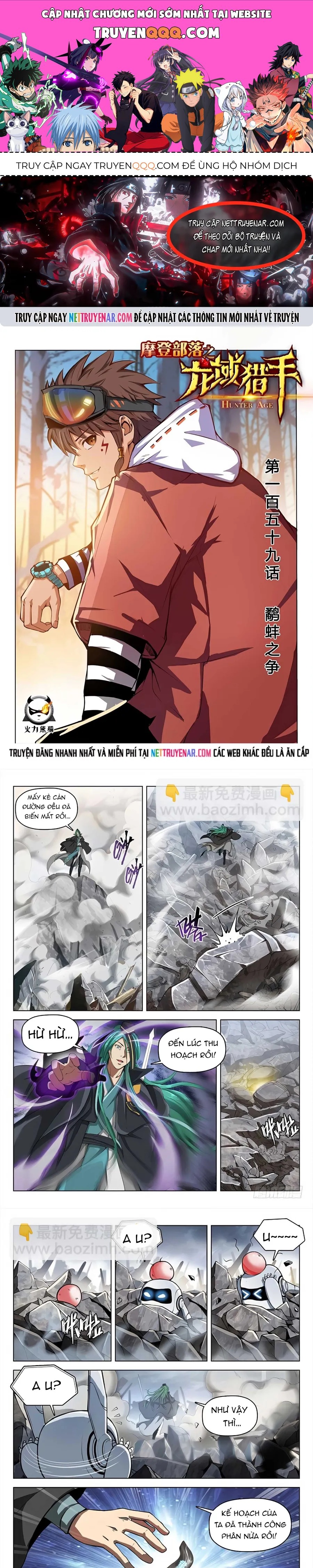 Kỷ Nguyên Thợ Săn Chap 159 - Next Chap 158