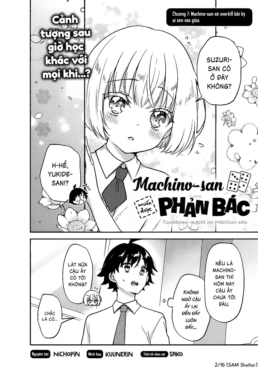 Machino-San Muốn Được Phản Bác Chap 7 - Next Chap 6