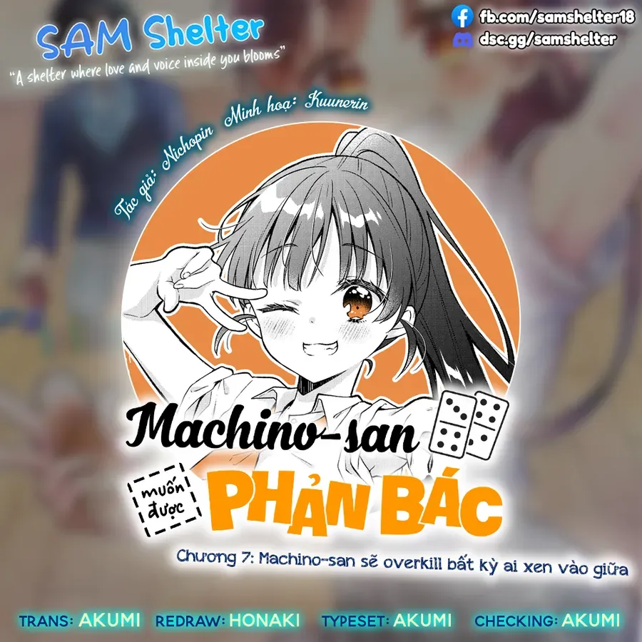 Machino-San Muốn Được Phản Bác Chap 7 - Next Chap 6