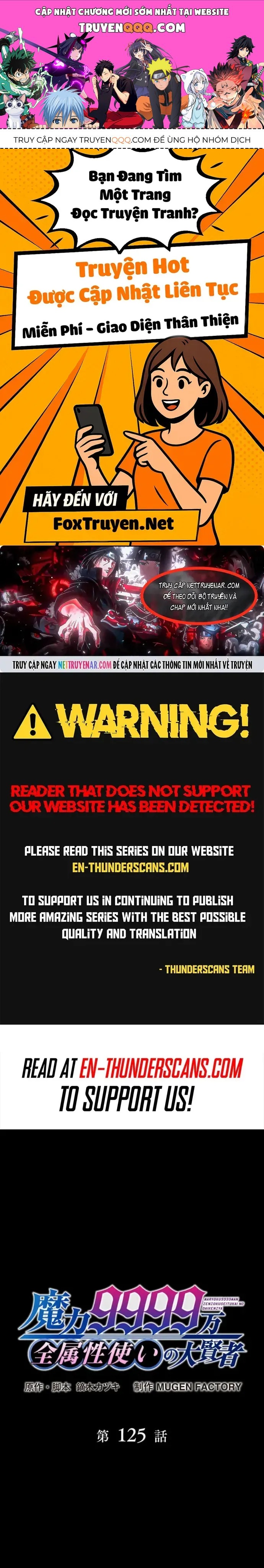 Đại Hiền Nhân Ma Thuật Cấp 99990000 Chap 125 - Next Chap 124