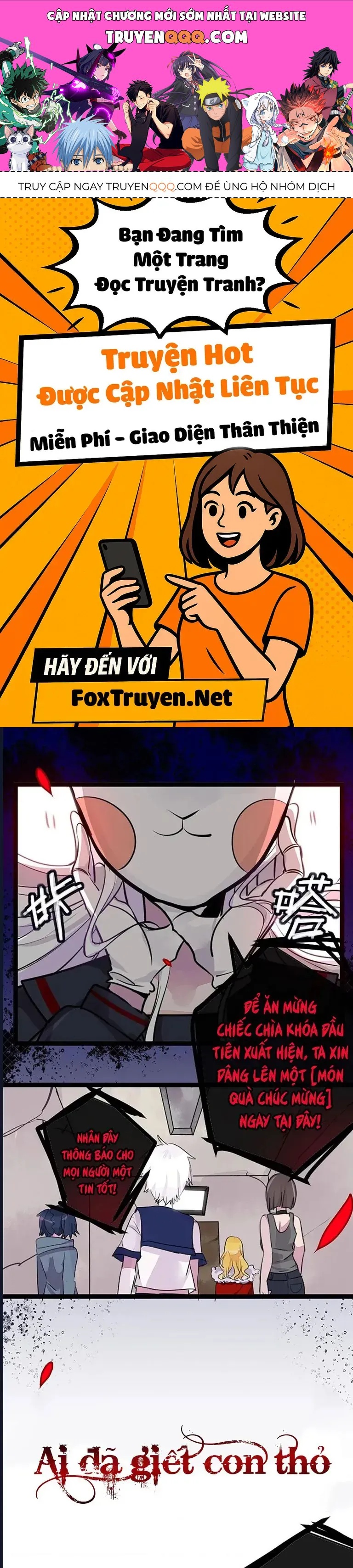 Ai Đã Giết Con Thỏ? Chap 10.1 - Next Chap 9.2