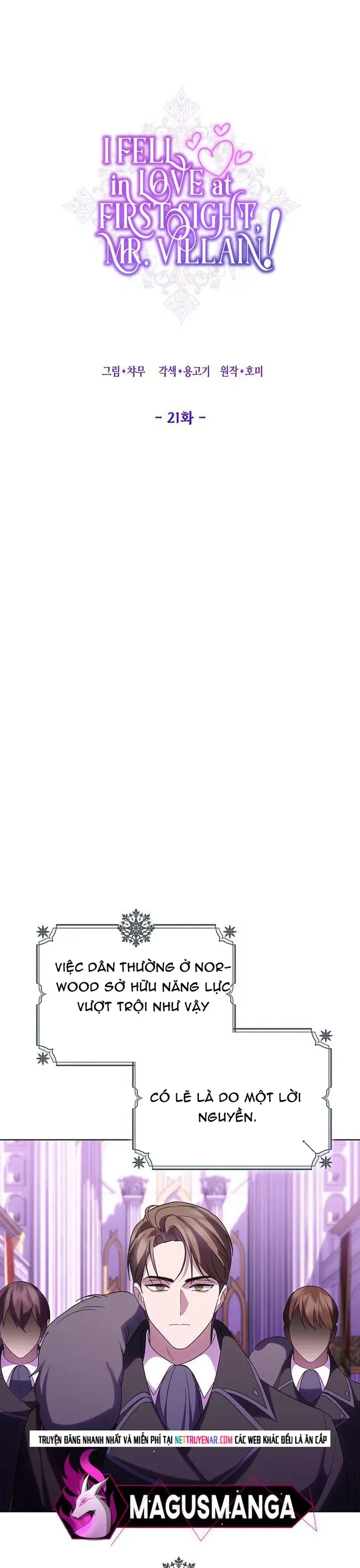 Phải Lòng Nhân Vật Phản Diện Từ Cái Nhìn Đầu Tiên Chap 21 - Next Chap 20