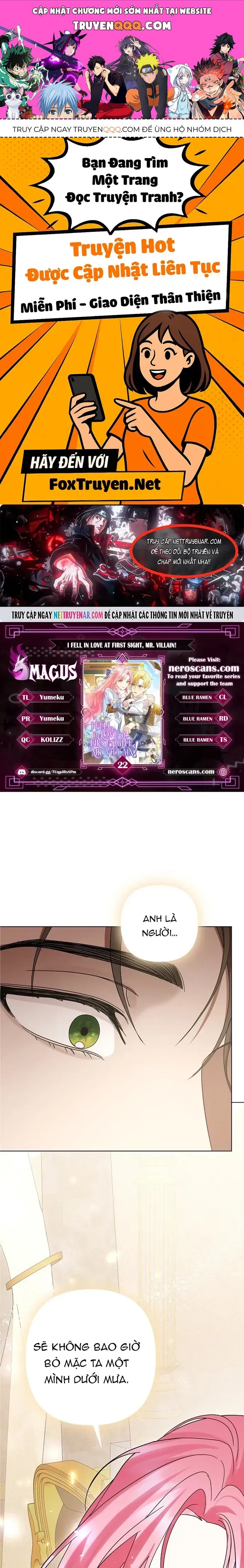 Phải Lòng Nhân Vật Phản Diện Từ Cái Nhìn Đầu Tiên Chap 22 - Next Chap 21