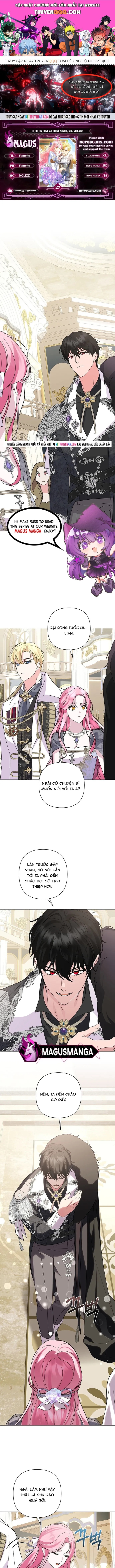 Phải Lòng Nhân Vật Phản Diện Từ Cái Nhìn Đầu Tiên Chap 27 - Next Chap 26