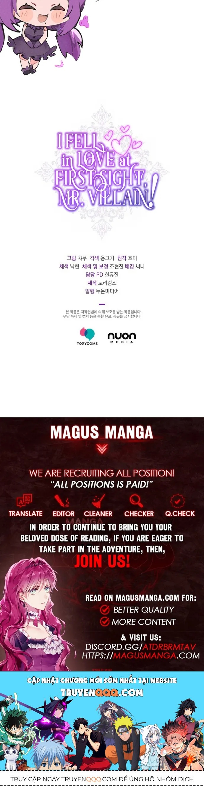 Phải Lòng Nhân Vật Phản Diện Từ Cái Nhìn Đầu Tiên Chap 27 - Next Chap 26