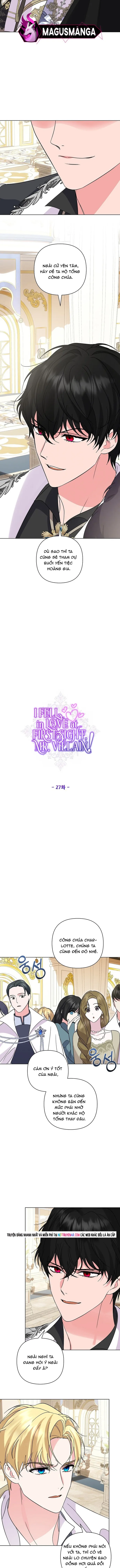 Phải Lòng Nhân Vật Phản Diện Từ Cái Nhìn Đầu Tiên Chap 27 - Next Chap 26