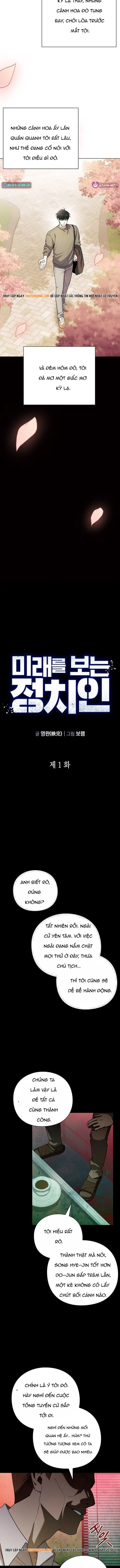 Chính Trị Gia Nhìn Thấy Tương Lai Chap 1