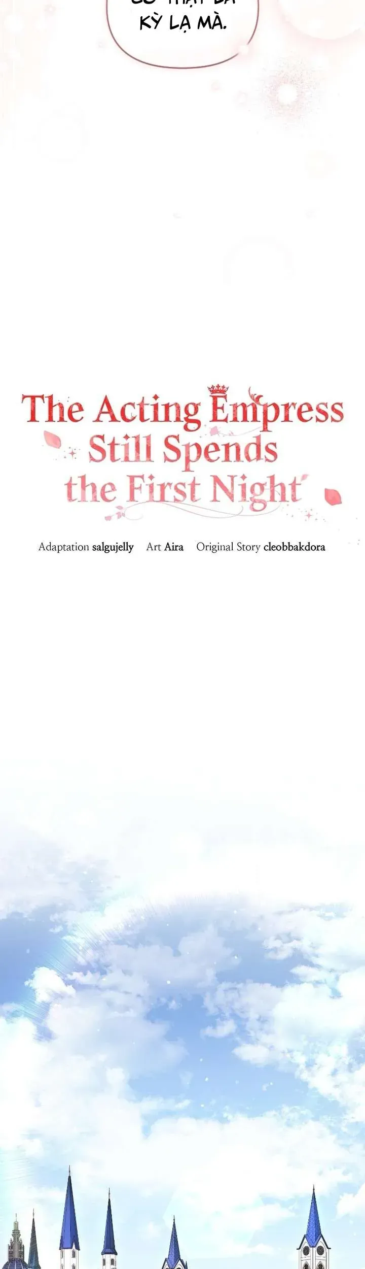 Tuy Là Hoàng Hậu Thay Thế Nhưng Tôi Lại Đánh Mất Đêm Đầu Tiên [Chap 46]