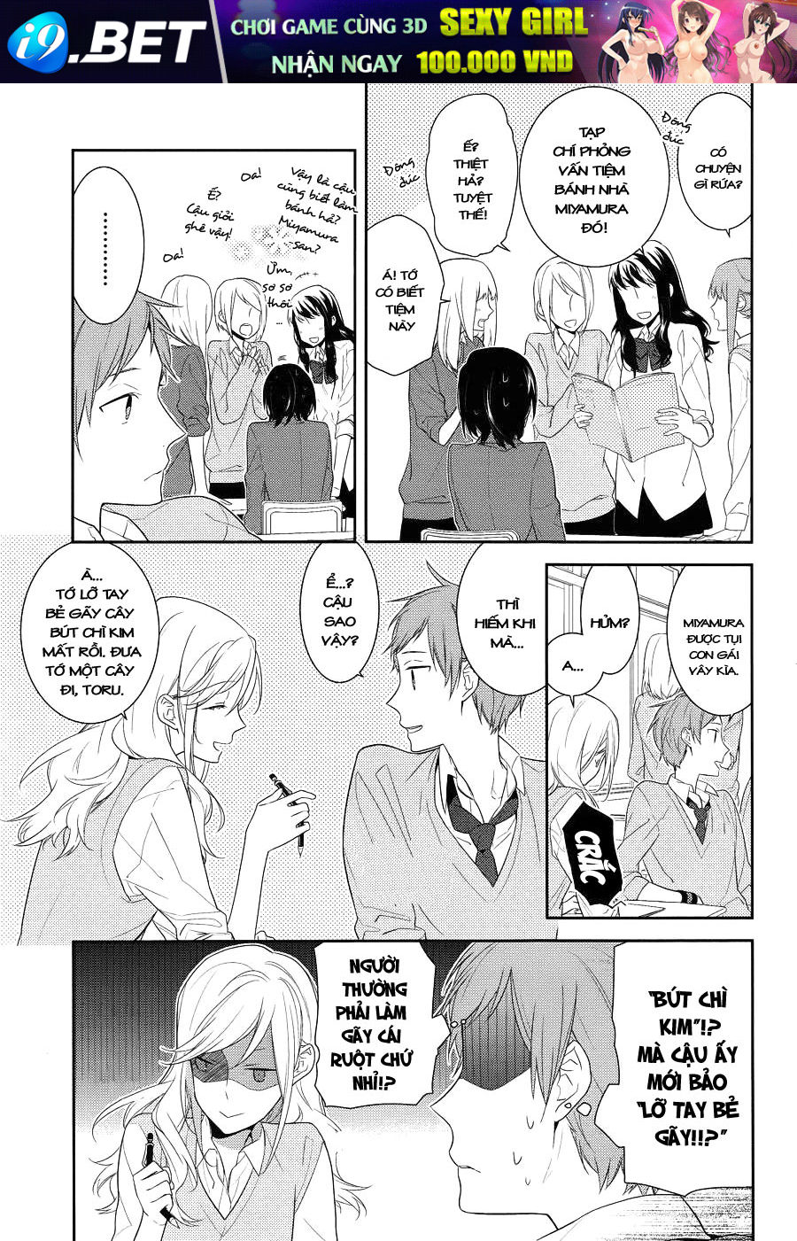 Horimiya Chap 15 - Next Chap 14