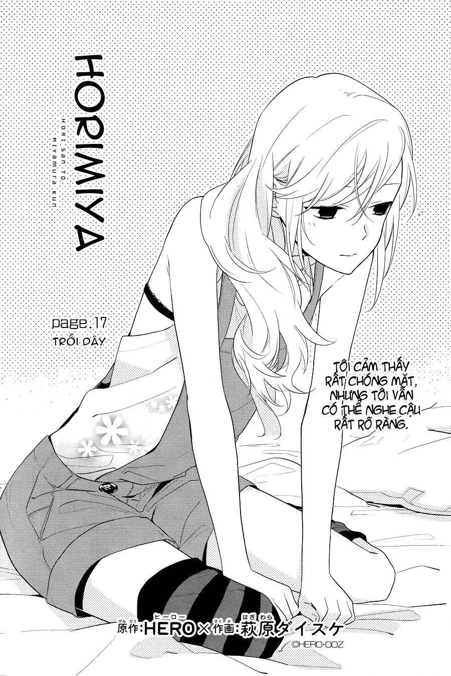 Horimiya Chap 17 - Next Chap 16