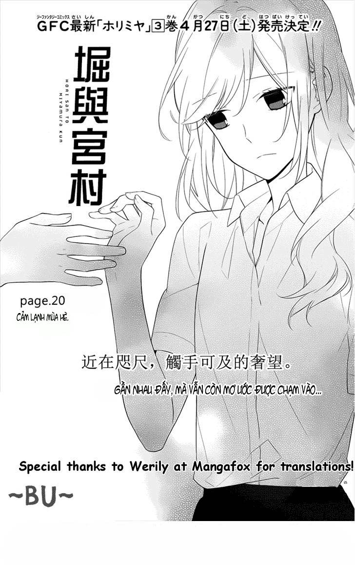 Horimiya Chap 20 - Next Chap 19