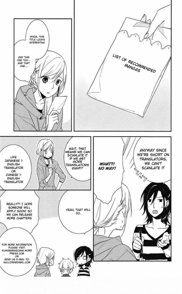 Horimiya Chap 21 - Next Chap 20