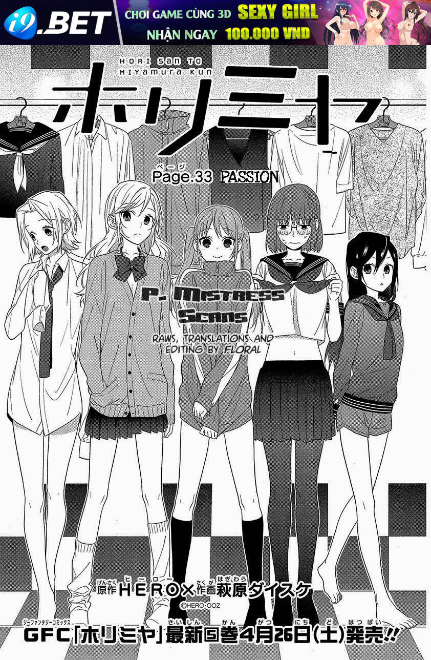 Horimiya Chap 33 - Next Chap 32