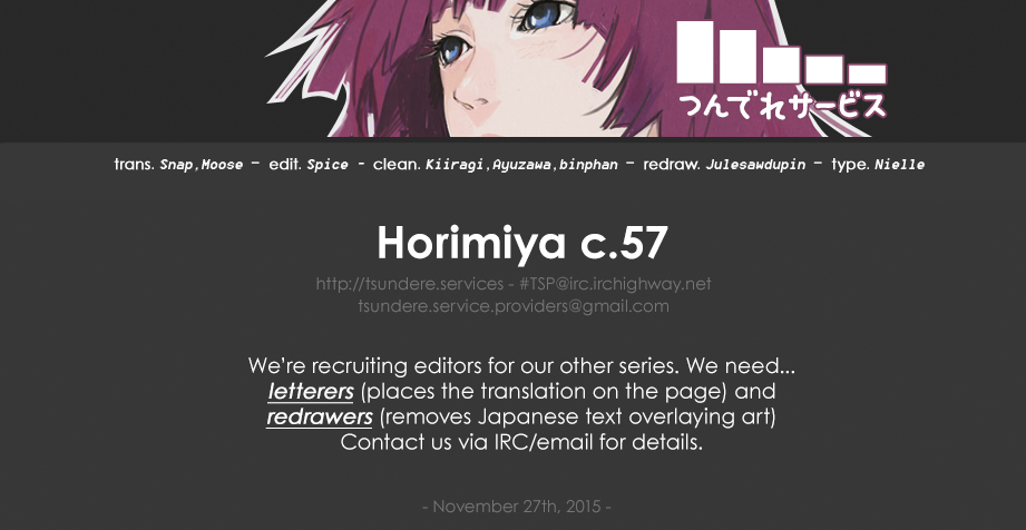 Horimiya Chap 57 - Next Chap 56